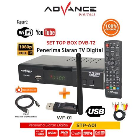 Jual Advance Stp A Set Top Box Tv Digital Receiver Full Hd Stb