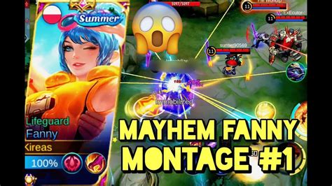 Fanny Mayhem Montage Spam Cable Freestyle Mlbb Youtube