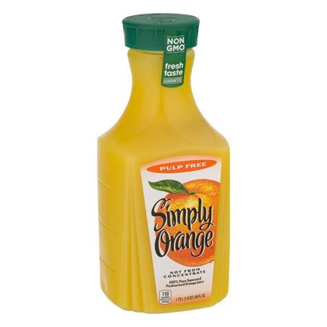 Simply Orange Pulp Free Juice | Hy-Vee Aisles Online Grocery Shopping