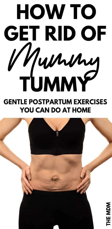 How To Get Rid Of Mummy Tummy Gentle Postpartum Exercises You Can Do