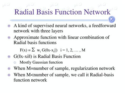 Ppt Radial Basis Function Network And Support Vector Machine