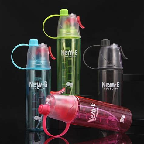 600ml Sports Spray Water Bottle for Sport Outdoor Bicycle Cycling Gym ...