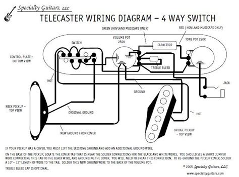 Texas Special Telecaster Pickups Wiring Diagram