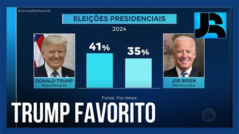 Nova Pesquisa Coloca Donald Trump Como Favorito A Vencer As Elei Es De