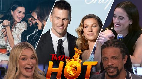 TMZ TV Hot Takes Kendall Bad Bunny Gisele Mad At Tom Caitlin Clark