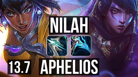 NILAH Seju Vs APHELIOS Blitz ADC 12 0 2 Rank 3 Nilah