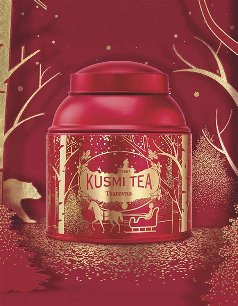 Votre thé de noël Tsarevna par Kusmi Tea Elle à Table