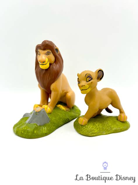 Figurines Mufasa Simba Le Roi Lion Disneyland Paris Playset Disney Lion