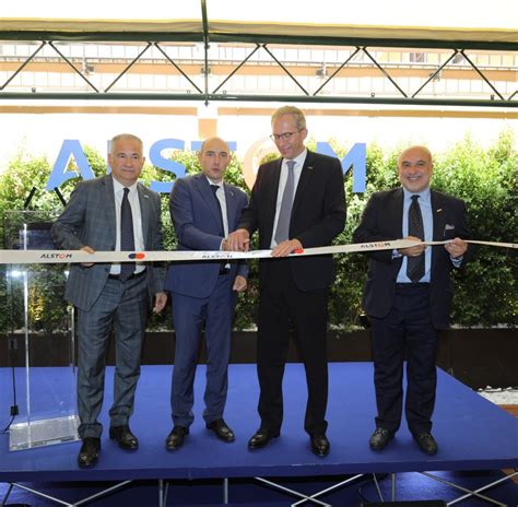 Ferrovie It Alstom Inaugura La Nuova Sede Di Roma