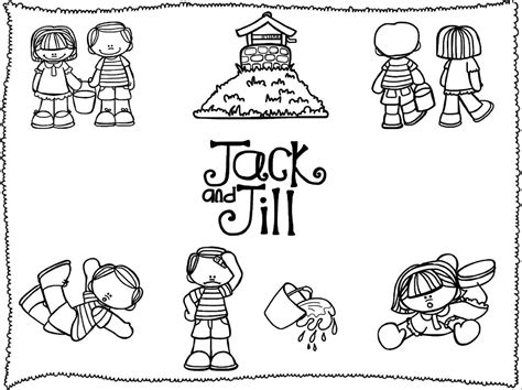 Jack And Jill Preschool Kindergarten Homeschool Teacher School Tracing Addition Sequencing