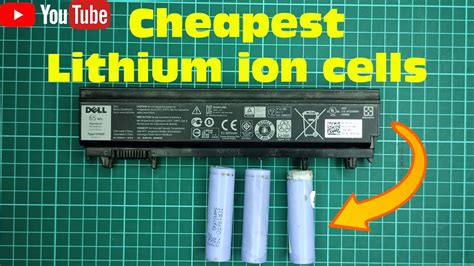 Lithium Ion Battery From Laptop Battery Li Ion YouTube