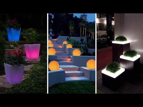 Amazing Illuminated Planters Designs Ideas Glowing Romantic