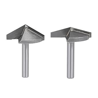 Uxcell Router Bits Mm Shank Mm Dia Degree Degree V Groove