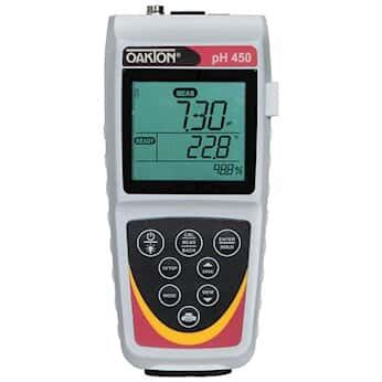 Oakton Ph Waterproof Portable Ph Mv Ise Temp Meter Only From Cole Parmer