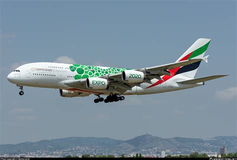 A6 EOK Emirates Airbus A380 861 Photo By Ramon Jordi ID 851286