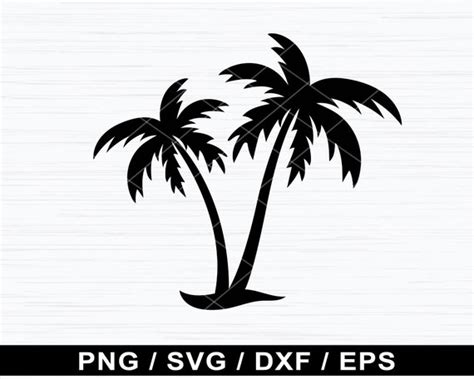 Palm Tree Svg Tree Svg Palm Tree Print Palm Tree Wall Art Etsy