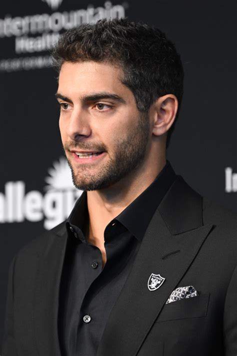 Raiders Qb Jimmy Garoppolo Passes Physical