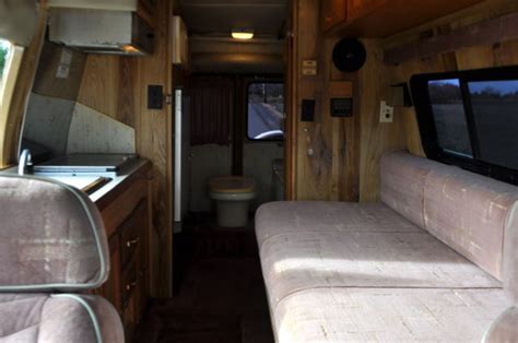 Chevy G20 Camper Van Interior