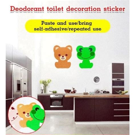 Jual Stiker Pewangi Toilet Stiker Pengharum Kamar Mandi Stiker