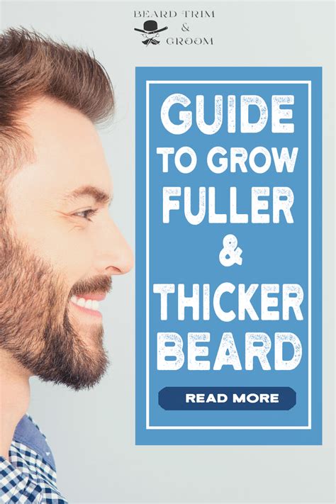 How To Grow Facial Hair Faster And Fix A Patchy Beard Beard Trim And