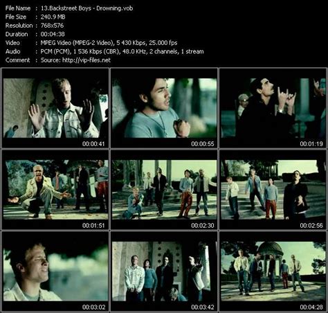 Backstreet Boys «Drowning» VOB File
