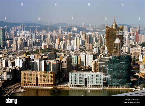 City View Macau China Stock Photo Alamy