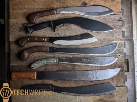 What Are The Different Types Of Machetes Tech Writer Edc