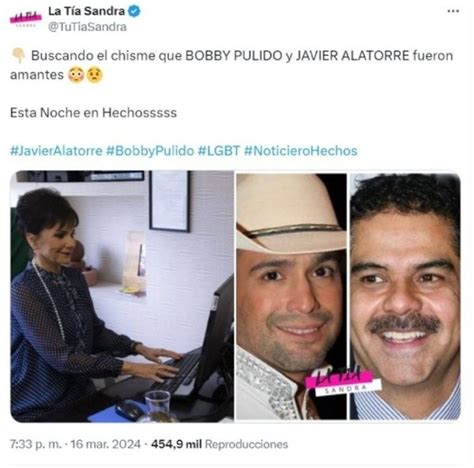 Javier A La Torre Y Bobby Pulido Tuvieron Un Romance Esto Es Lo Que