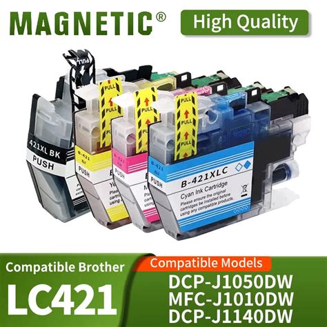 High Capacity LC421XL LC421 421XL Compatible Ink Cartridge For Brother