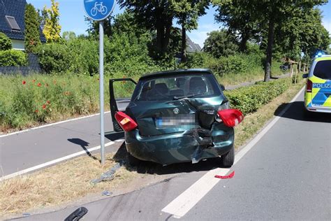 POL COE Dülmen Lüdinghauser Straße Drei Autos an Unfall beteiligt