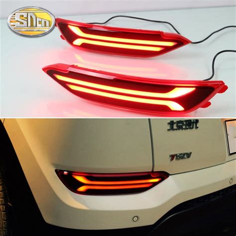 Sncn Pcs Rear Fog Lamp For Hyundai Tucson V Car Led Rear