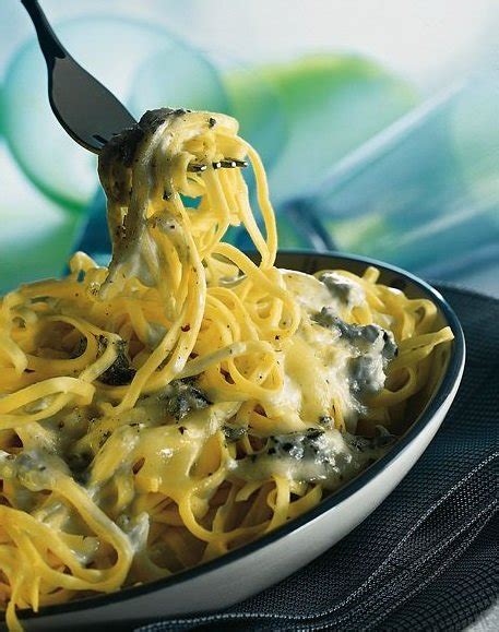 Recette Spaghettis Aux Trois Fromages Comté Roquefort Et Chèvre