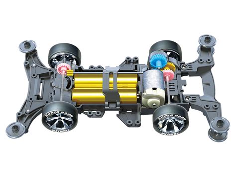 Tamiya 18096 1 32 Mini 4WD Dual Ridge Jr VZ chassis TAMIYA 田宮模型香港