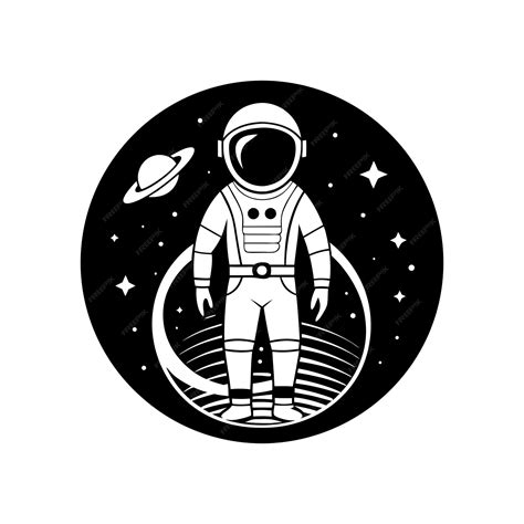 Space Astronaut Vector Illustration Design On White Background