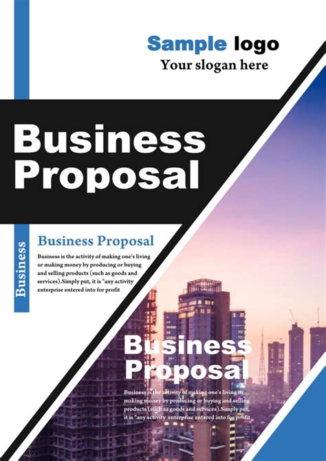 Free Sample Business Proposal Cover Letter Templates In Pdf Ms Word