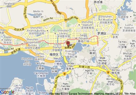 SHENZHEN ROAD MAP - ToursMaps.com