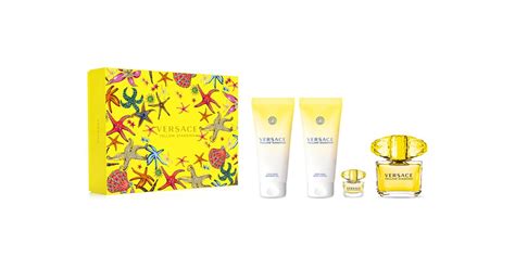 Versace Yellow Diamond Coffret Cadeau Pour Femme Notino Fr