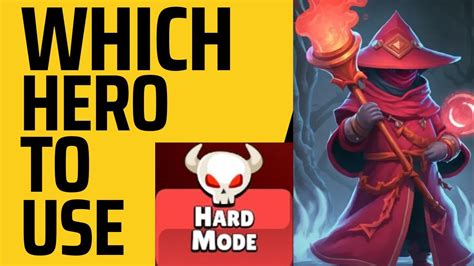 Heroes V Hordes Best HERO For HARD Mode YouTube