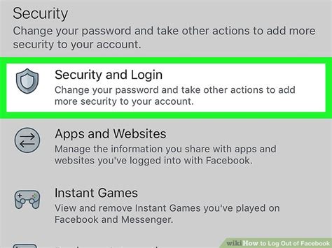 4 Easy Ways To Log Out Of Facebook Wikihow