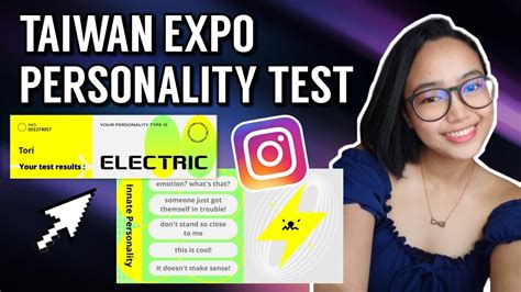 Design Expo Personality Taiwan Expo Personality Test Results 2023