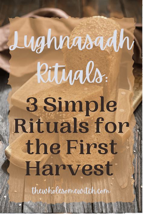 Lughnasadh Rituals - The Wholesome Witch