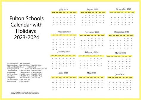 Fulton County Schools Calendar To Calendar Codee Devonna