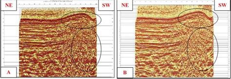 Stacked Seismic Section Of Bs Seismic Line A Pre Stack Time