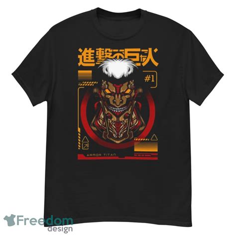 Attack On Titan New Design Anime Shirt - Freedomdesign