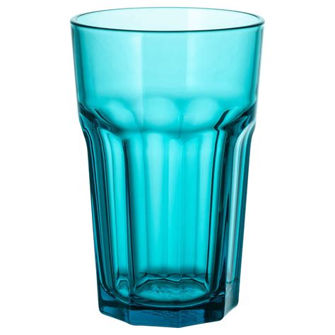 Pokal Glass Turquoise Cl Ikea