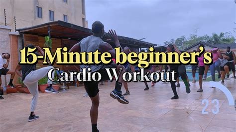 15 Minute Beginners At Home Cardio Workout Class Fitsugar Youtube