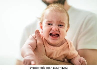 Crying Nine Month Old Baby How Stock Photo Shutterstock