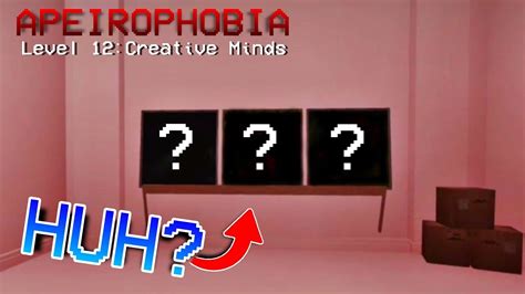 HOW TO ESCAPE Level 12 Creative Minds In Apeirophobia ROBLOX YouTube