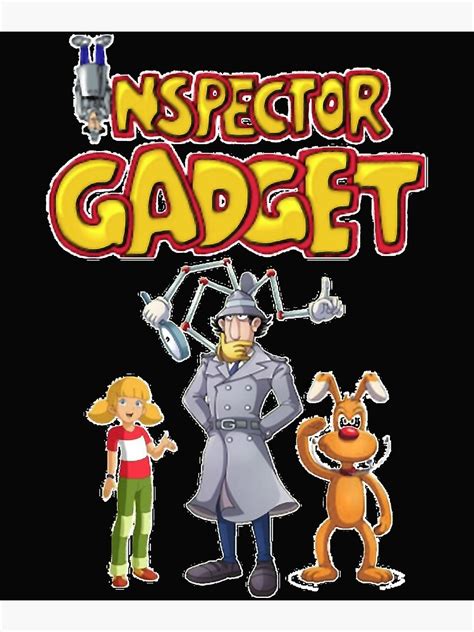 "Inspector Gadget cartoon Classic " Poster for Sale by BERHANEKIDANE ...