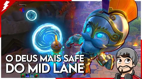 Janus Mid O Deus Mais Safe Do Mid Lane Smite Br Conquista Youtube